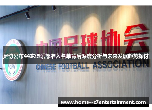 足协公布44家俱乐部准入名单背后深度分析与未来发展趋势探讨